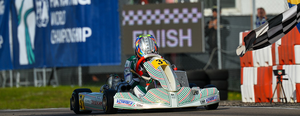 ENI CON OTK GROUP CAMPIONI DEL MONDO AL FIA KARTING KZ WORLD CHAMPIONSHIP 2021